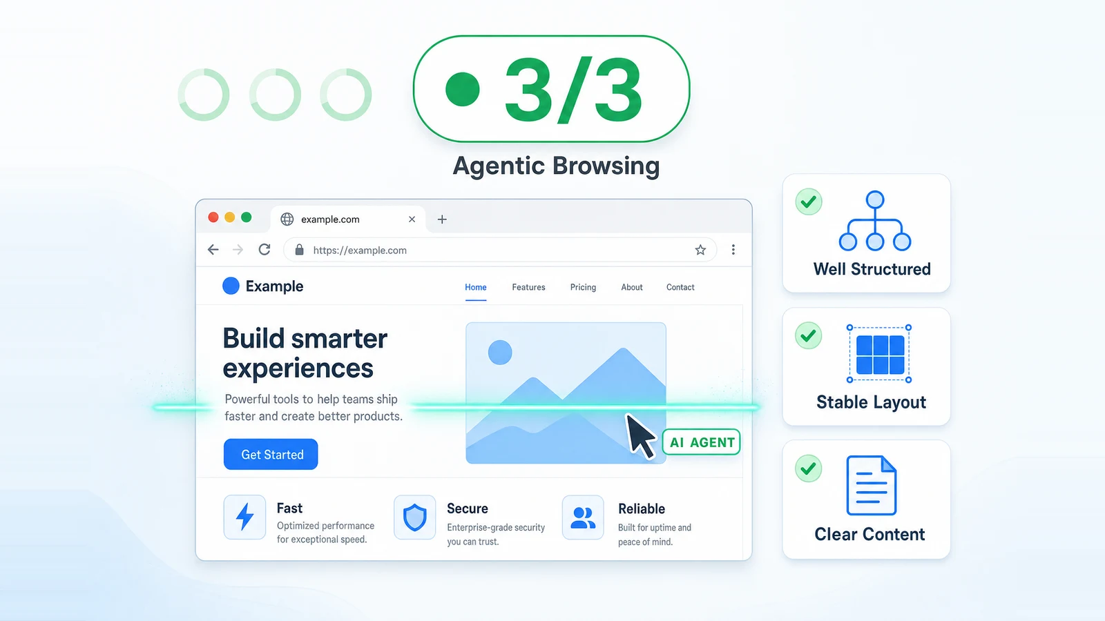 Agentic Browsing: Google Now Scores Your Site for AI Agents